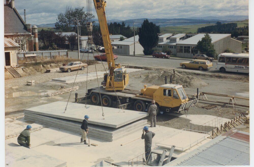 Successful Separation of the Wall Panels, West Otago Community Centre
