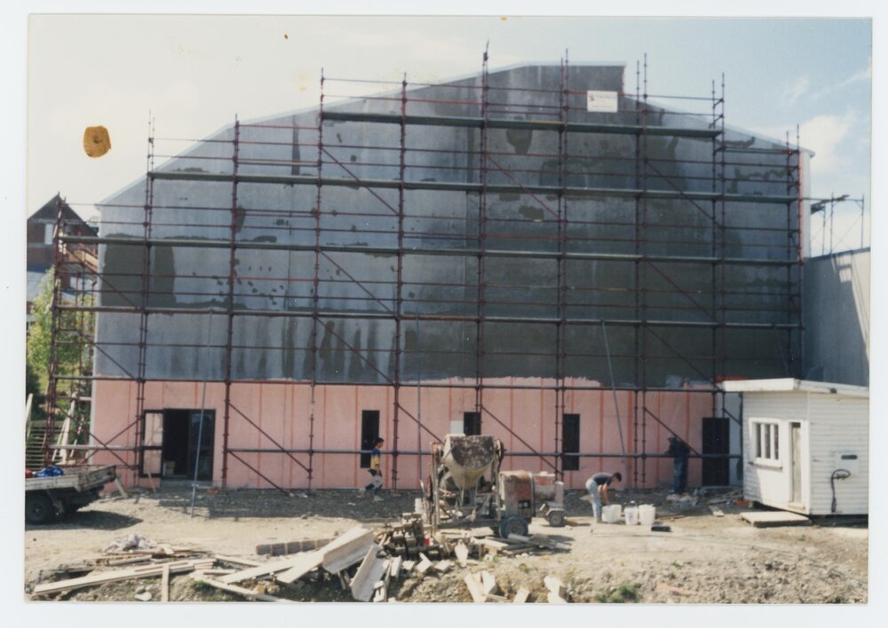 Insulclad in Process, West Otago Community Centre 