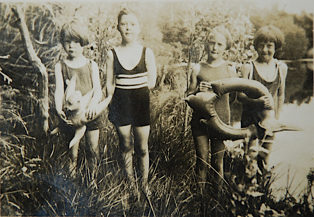 Taylor Children Swimming Lessons, Ashley Downs C.1935