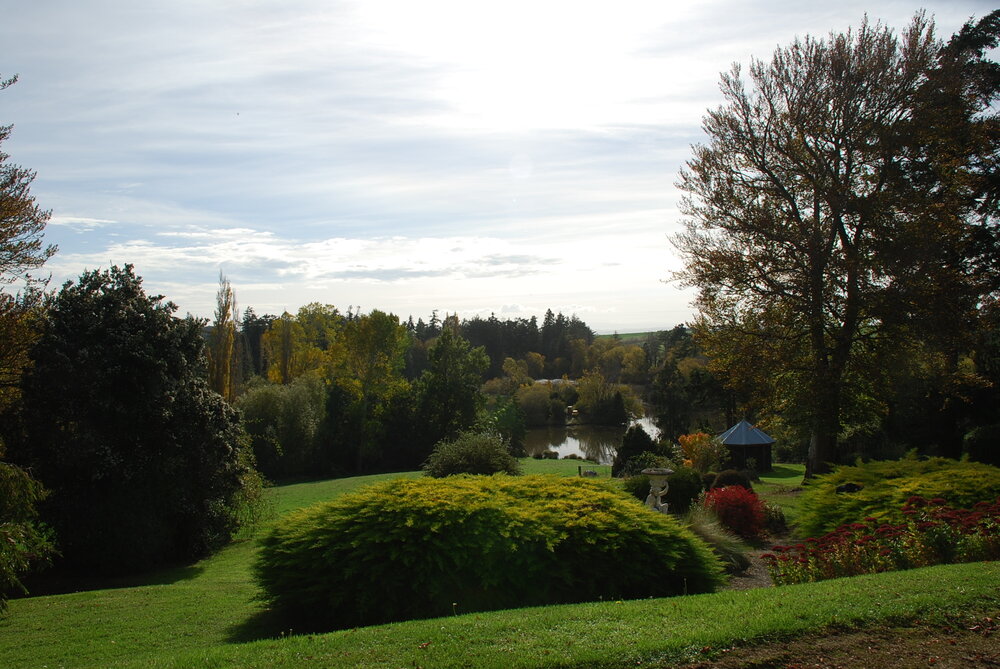 View over lake, Ashley Downs 