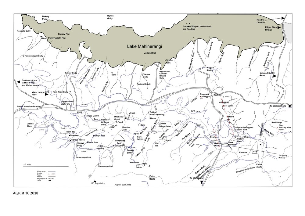 Mitchell's Flat, Waipori