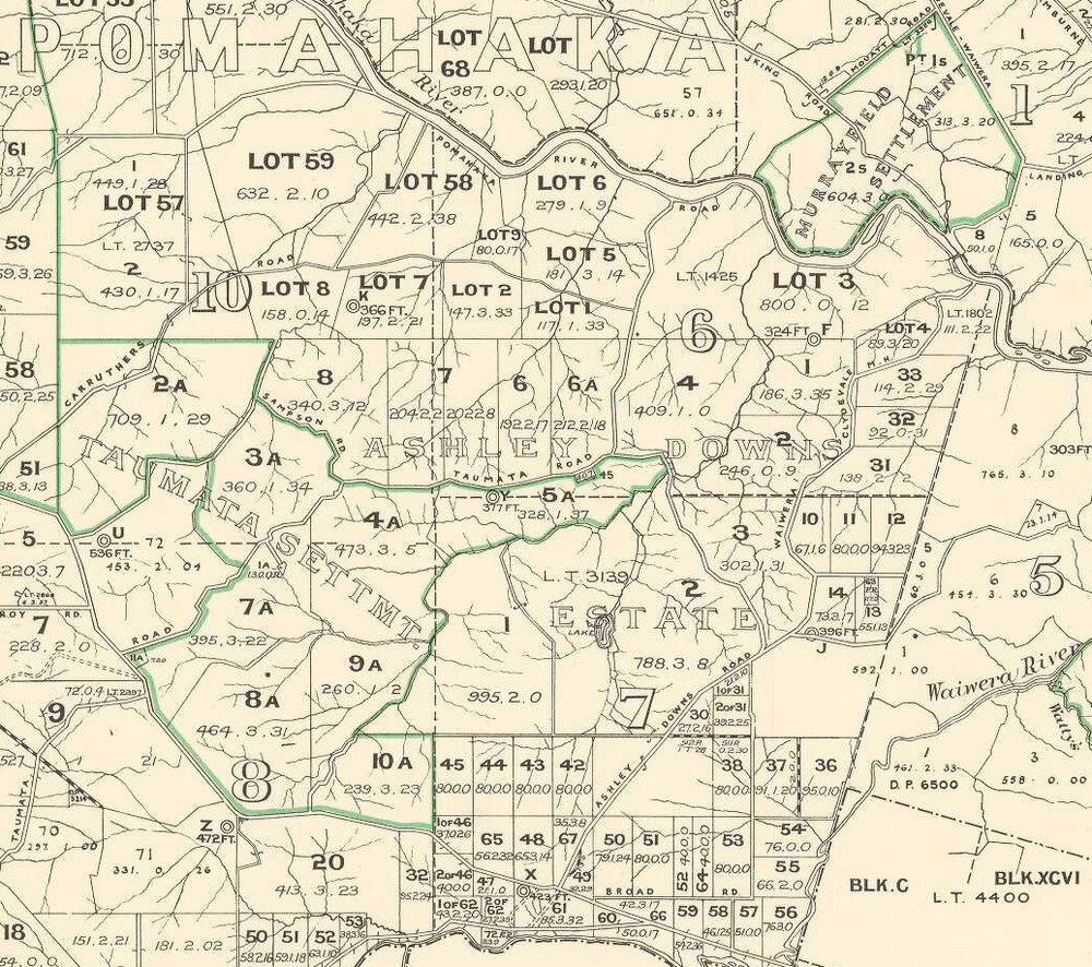Pomahaka Survey District 1915