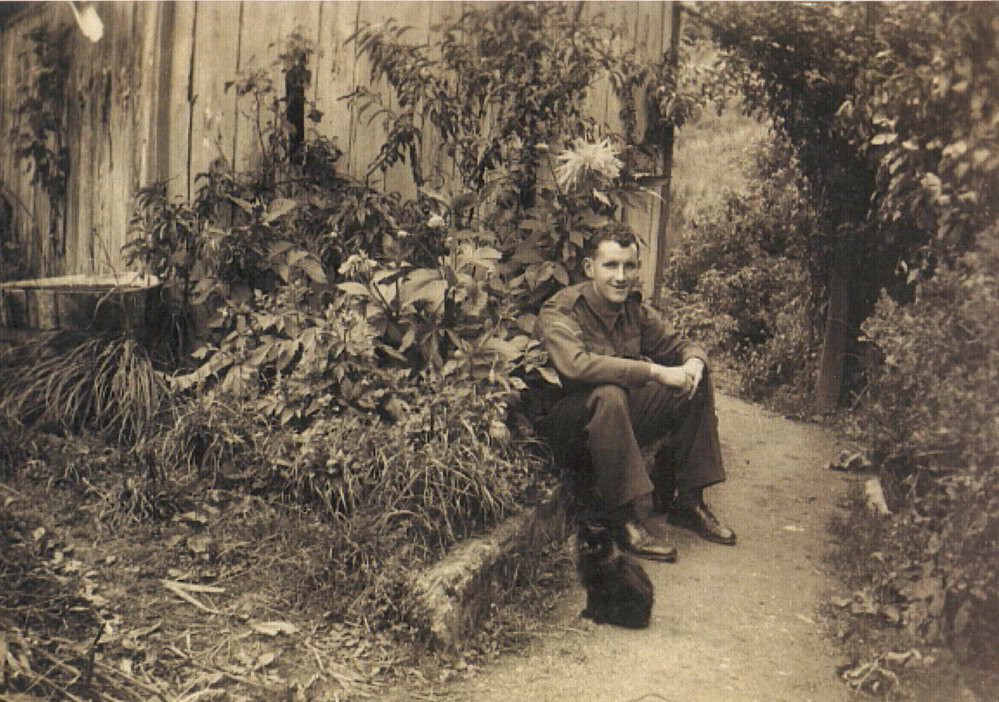 John Martin Cousins (Martin) WWII uniform 