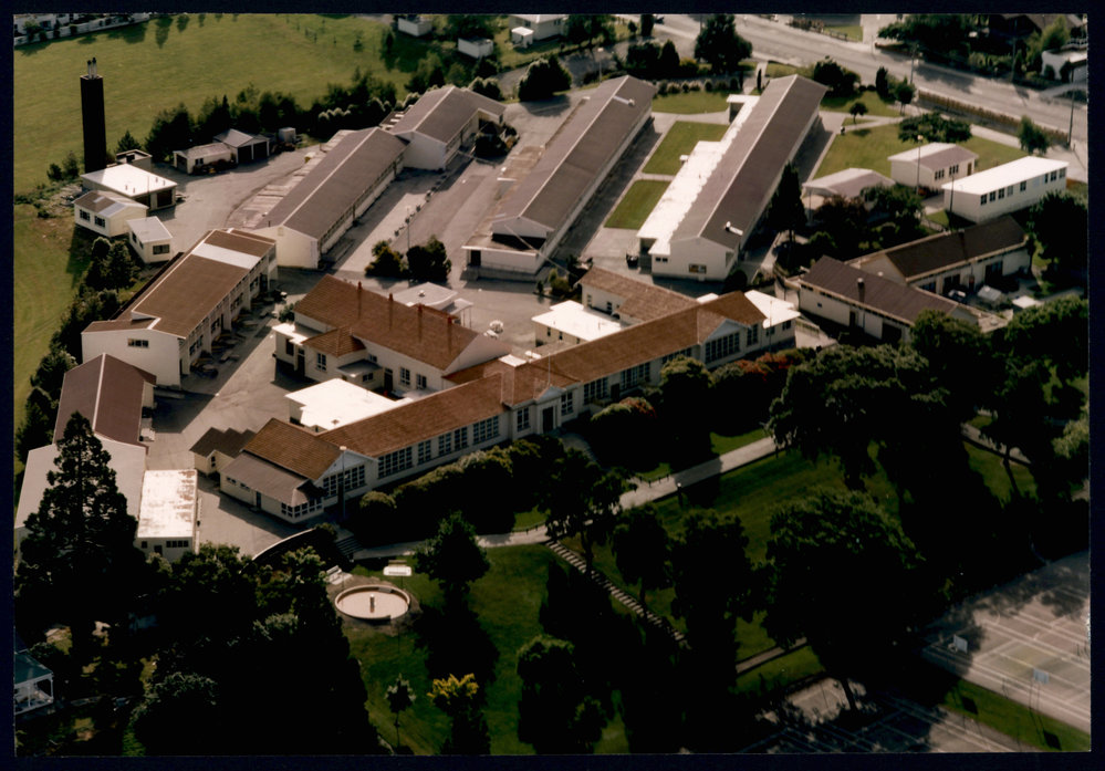 Photograph, Aerial of South Otago High School 