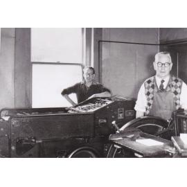 Bruce Herald Printing Press