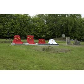 New Headstones and Memorials Prior to Unveiling