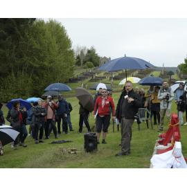 Seque Rep Speaks prior to Unveiling