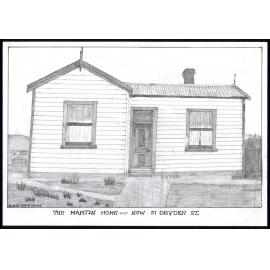 Martin Home now 51 Dryden St, Milton