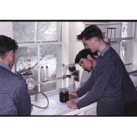 In the Lab, Tokomairiro District High School 1960s