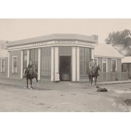 Butcher shop of Archibald McKechnie in MIlton