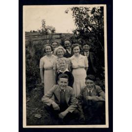 Cousins Family Photograph 1946