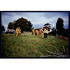 Papatowai Fire Brigade Briefing at Ratanui Fire