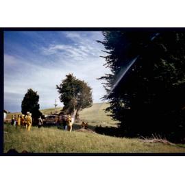Hoses at Catlins River Ratanui Fire