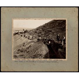 Cutting Water Race at Gabriels Gully