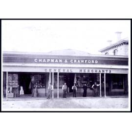 Photograph, Chapman & Crawford Merchants 