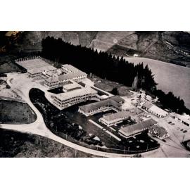 Photograph, Aerial of Old Balclutha Hospital 