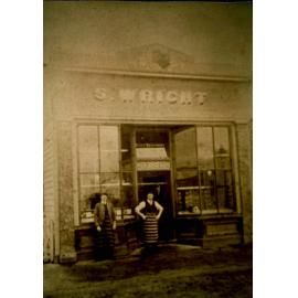 Photograph, S. Wright, Butchery Balclutha