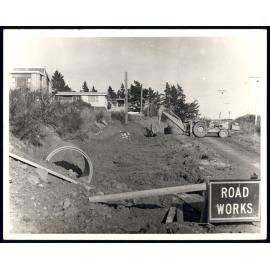 Photograph, Water Main Construction at Balclutha 