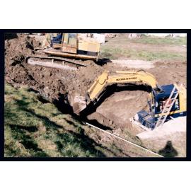 Photograph, Pipe Laying Ayr St 
