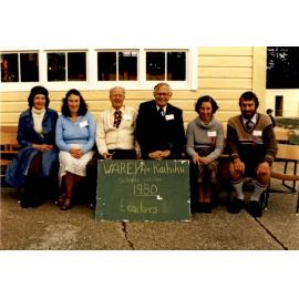 1980 Warepa School Reunion Teachers 