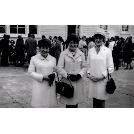 Lorraine Scott, Jenny Ayson and Alma Burgess