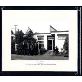 Hayward McAuslan with Staff