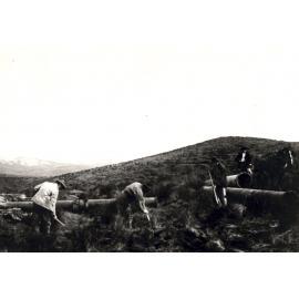 J.T. Johnson Washing Up at the Claim