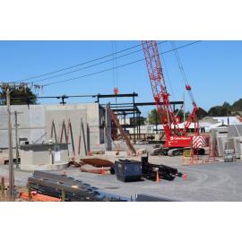 Construction of Te Pou Ō Mata-au