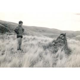 Lammerlaw Creek Hut Site with Les Cuthbertson 