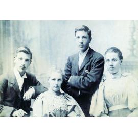 Four Johnson Children