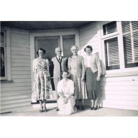 Ethel and David Gare with Daughters 