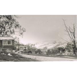 A Little Snow at Pick & Shovel Hut