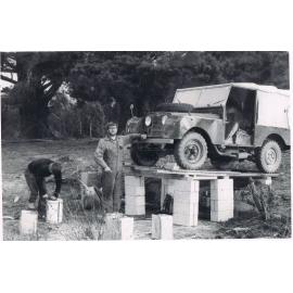 Dick and John Change the Oil