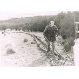 Doug Robinson trying his Plough