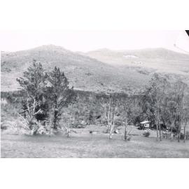Overview Shot of Pick & Shovel Hut, Lake Mahinerangi