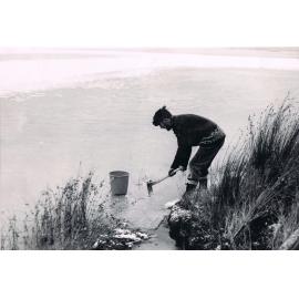 Getting Water for Tea, Lake Mahinerangi