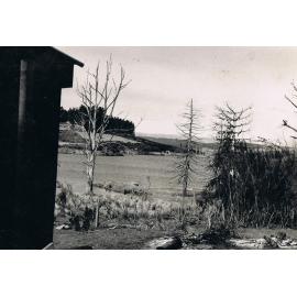 Pick & Shovel Hut View towards Waipori Cemetery, Lake Mahinerangi