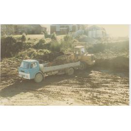 Barrow Loader-Box Excavations to Base, Tapanui Community Centre