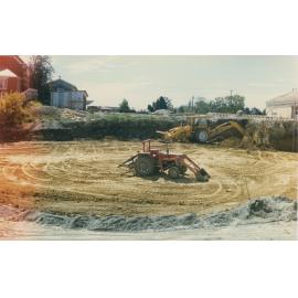 Excavation Progress September 1987, Tapanui Community Centre 