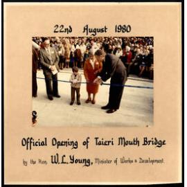 Taieri Mouth Bridge Opening 