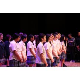 Student listen to Whaikōrero 