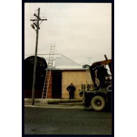 Stewart Street Wall, Balclutha Library Extension 1993