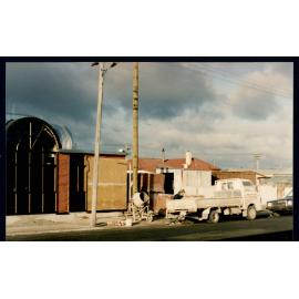 Bricklaying, Balclutha Library Extension 1993