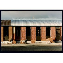 Beginning Brickwork, Balclutha Library Extension 1993
