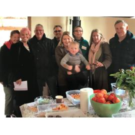 Chow Tie family at Chinese Camp Hotel