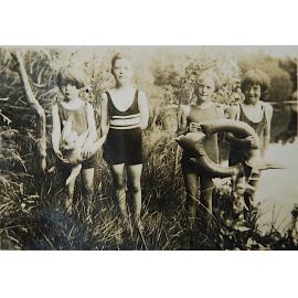 Taylor Children Swimming Lessons, Ashley Downs C.1935