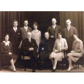 James Taylor and family, 1920s