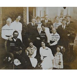 James Taylor Family with Names