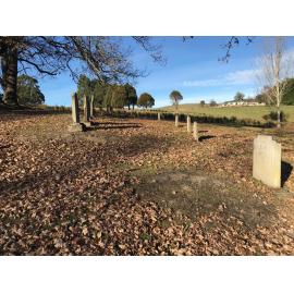 Lawrence Cemetery Chinese section headstones