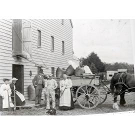 Waiwera Flour Mill, Sheddan Family